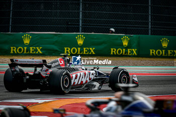 18/10/2024 - Nico Hulkenberg (GER) - MoneyGram Haas F1 Team - Haas VF-24 - Ferrari during the Formula 1 Pirelli United States Grand Prix 2024, scheduled to take place at Circuit of Americas in Austin, TX (USA) Sept 18-20, 2024 - FORMULA 1 PIRELLI UNITED STATES GRAND PRIX 2024 - PRACTICE - FORMULA 1 - MOTORI