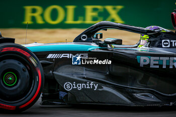 18/10/2024 - Lewis Hamilton (GBR) - Mercedes-AMG PETRONAS F1 Team - Mercedes W15 - Mercedes E Performance during the Formula 1 Pirelli United States Grand Prix 2024, scheduled to take place at Circuit of Americas in Austin, TX (USA) Sept 18-20, 2024 - FORMULA 1 PIRELLI UNITED STATES GRAND PRIX 2024 - PRACTICE - FORMULA 1 - MOTORI