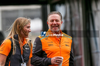 18/10/2024 - Zak Brown (USA) - CEO McLaren Racing during the Formula 1 Pirelli United States Grand Prix 2024, scheduled to take place at Circuit of Americas in Austin, TX (USA) Sept 18-20, 2024 - FORMULA 1 PIRELLI UNITED STATES GRAND PRIX 2024 - PRACTICE - FORMULA 1 - MOTORI