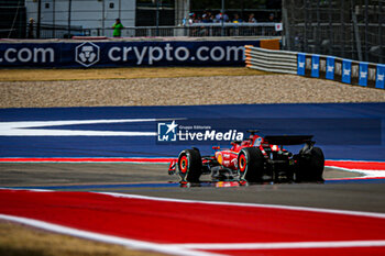 18/10/2024 - Charles Leclerc (MON) - Scuderia Ferrari - Ferrari SF-24 - Ferrari during the Formula 1 Pirelli United States Grand Prix 2024, scheduled to take place at Circuit of Americas in Austin, TX (USA) Sept 18-20, 2024 - FORMULA 1 PIRELLI UNITED STATES GRAND PRIX 2024 - PRACTICE - FORMULA 1 - MOTORI