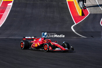 18/10/2024 - Charles Leclerc (MON) - Scuderia Ferrari - Ferrari SF-24 - Ferrari during the Formula 1 Pirelli United States Grand Prix 2024, scheduled to take place at Circuit of Americas in Austin, TX (USA) Sept 18-20, 2024 - FORMULA 1 PIRELLI UNITED STATES GRAND PRIX 2024 - PRACTICE - FORMULA 1 - MOTORI