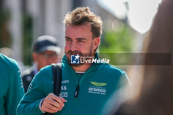 18/10/2024 - Fernando Alonso (ESP) - Aston Martin Aramco F1 Team - Aston Martin AMR24 - Mercedes during the Formula 1 Pirelli United States Grand Prix 2024, scheduled to take place at Circuit of Americas in Austin, TX (USA) Sept 18-20, 2024 - FORMULA 1 PIRELLI UNITED STATES GRAND PRIX 2024 - PRACTICE - FORMULA 1 - MOTORI