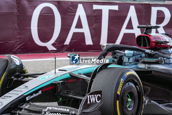 2024-10-18 - George Russell (GBR) - Mercedes-AMG PETRONAS F1 Team - Mercedes W15 - Mercedes E Performance during Sprint Qualify of the Formula 1 Pirelli United States Grand Prix 2024, scheduled to take place at Circuit of Americas in Austin, TX (USA) Sept 18-20, 2024 - FORMULA 1 PIRELLI UNITED STATES GRAND PRIX 2024 - SPRINT QUALIFYING - FORMULA 1 - MOTORS