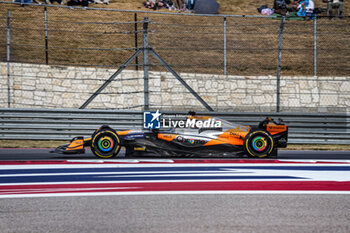 2024-10-18 - Lando Norris (GBR) - McLaren Formula 1 Team - McLaren MCL38 - Mercedes during Sprint Qualify of the Formula 1 Pirelli United States Grand Prix 2024, scheduled to take place at Circuit of Americas in Austin, TX (USA) Sept 18-20, 2024 - FORMULA 1 PIRELLI UNITED STATES GRAND PRIX 2024 - SPRINT QUALIFYING - FORMULA 1 - MOTORS