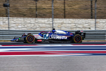 2024-10-18 - Liam Lawson (AUS) - Visa Cash App RB F1 Team - RB VCARB01 - Honda RBPT during Sprint Qualify of the Formula 1 Pirelli United States Grand Prix 2024, scheduled to take place at Circuit of Americas in Austin, TX (USA) Sept 18-20, 2024 - FORMULA 1 PIRELLI UNITED STATES GRAND PRIX 2024 - SPRINT QUALIFYING - FORMULA 1 - MOTORS