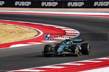 2024-10-18 - Fernando Alonso (ESP) - Aston Martin Aramco F1 Team - Aston Martin AMR24 - Mercedes during Sprint Qualify of the Formula 1 Pirelli United States Grand Prix 2024, scheduled to take place at Circuit of Americas in Austin, TX (USA) Sept 18-20, 2024 - FORMULA 1 PIRELLI UNITED STATES GRAND PRIX 2024 - SPRINT QUALIFYING - FORMULA 1 - MOTORS