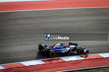 2024-10-18 - Liam Lawson (AUS) - Visa Cash App RB F1 Team - RB VCARB01 - Honda RBPT during Sprint Qualify of the Formula 1 Pirelli United States Grand Prix 2024, scheduled to take place at Circuit of Americas in Austin, TX (USA) Sept 18-20, 2024 - FORMULA 1 PIRELLI UNITED STATES GRAND PRIX 2024 - SPRINT QUALIFYING - FORMULA 1 - MOTORS