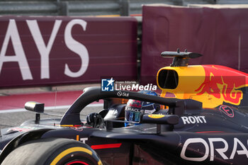 2024-10-18 - Max Verstappen (NED) - Oracle Red Bull Racing - Red Bull RB20 - Honda RBPT during Sprint Qualify of the Formula 1 Pirelli United States Grand Prix 2024, scheduled to take place at Circuit of Americas in Austin, TX (USA) Sept 18-20, 2024 - FORMULA 1 PIRELLI UNITED STATES GRAND PRIX 2024 - SPRINT QUALIFYING - FORMULA 1 - MOTORS