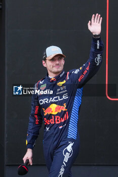 2024-10-18 - Max Verstappen (NED) - Oracle Red Bull Racing - Red Bull RB20 - Honda RBPT during Sprint Qualify of the Formula 1 Pirelli United States Grand Prix 2024, scheduled to take place at Circuit of Americas in Austin, TX (USA) Sept 18-20, 2024 - FORMULA 1 PIRELLI UNITED STATES GRAND PRIX 2024 - SPRINT QUALIFYING - FORMULA 1 - MOTORS