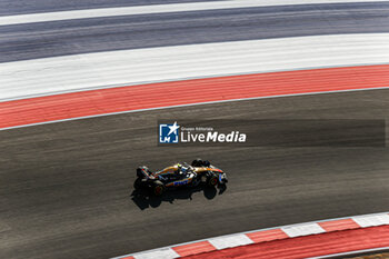 2024-10-18 - Lando Norris (GBR) - McLaren Formula 1 Team - McLaren MCL38 - Mercedes during Sprint Qualify of the Formula 1 Pirelli United States Grand Prix 2024, scheduled to take place at Circuit of Americas in Austin, TX (USA) Sept 18-20, 2024 - FORMULA 1 PIRELLI UNITED STATES GRAND PRIX 2024 - SPRINT QUALIFYING - FORMULA 1 - MOTORS