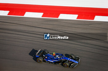 2024-10-18 - Franco Colapinto (ARG) - Williams Racing - Williams FW46 - Mercedes during Sprint Qualify of the Formula 1 Pirelli United States Grand Prix 2024, scheduled to take place at Circuit of Americas in Austin, TX (USA) Sept 18-20, 2024 - FORMULA 1 PIRELLI UNITED STATES GRAND PRIX 2024 - SPRINT QUALIFYING - FORMULA 1 - MOTORS