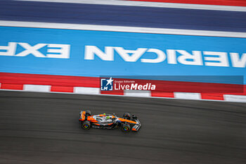 2024-10-18 - Lando Norris (GBR) - McLaren Formula 1 Team - McLaren MCL38 - Mercedes during Sprint Qualify of the Formula 1 Pirelli United States Grand Prix 2024, scheduled to take place at Circuit of Americas in Austin, TX (USA) Sept 18-20, 2024 - FORMULA 1 PIRELLI UNITED STATES GRAND PRIX 2024 - SPRINT QUALIFYING - FORMULA 1 - MOTORS