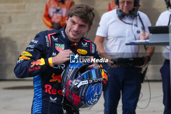 2024-10-18 - Max Verstappen (NED) - Oracle Red Bull Racing - Red Bull RB20 - Honda RBPT during Sprint Qualify of the Formula 1 Pirelli United States Grand Prix 2024, scheduled to take place at Circuit of Americas in Austin, TX (USA) Sept 18-20, 2024 - FORMULA 1 PIRELLI UNITED STATES GRAND PRIX 2024 - SPRINT QUALIFYING - FORMULA 1 - MOTORS