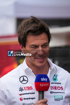 2024-10-18 - Toto Wolff (AUT) - Mercedes F1 Team Principal during Sprint Qualify of the Formula 1 Pirelli United States Grand Prix 2024, scheduled to take place at Circuit of Americas in Austin, TX (USA) Sept 18-20, 2024 - FORMULA 1 PIRELLI UNITED STATES GRAND PRIX 2024 - SPRINT QUALIFYING - FORMULA 1 - MOTORS