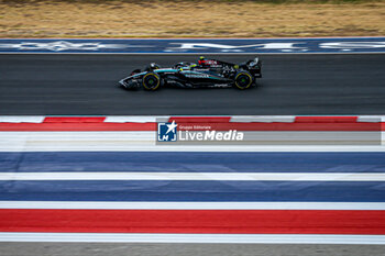 2024-10-18 - Lewis Hamilton (GBR) - Mercedes-AMG PETRONAS F1 Team - Mercedes W15 - Mercedes E Performance during Sprint Qualify of the Formula 1 Pirelli United States Grand Prix 2024, scheduled to take place at Circuit of Americas in Austin, TX (USA) Sept 18-20, 2024 - FORMULA 1 PIRELLI UNITED STATES GRAND PRIX 2024 - SPRINT QUALIFYING - FORMULA 1 - MOTORS