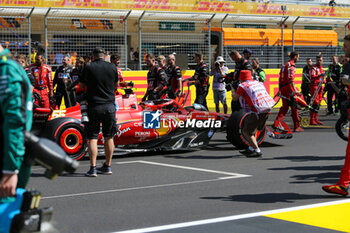 2024-10-19 - Carlos Sainz Jr. (ESP) - Scuderia Ferrari - Ferrari SF-24 - Ferrari during the Sprint Race of Formula 1 Pirelli United States Grand Prix 2024, scheduled to take place at Circuit of Americas in Austin, TX (USA) Sept 18-20, 2024 - FORMULA 1 PIRELLI UNITED STATES GRAND PRIX 2024 - SPRINT RACE - FORMULA 1 - MOTORS