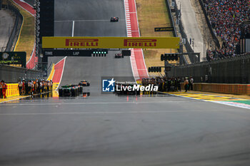 2024-10-19 - Start - during the Sprint Race of Formula 1 Pirelli United States Grand Prix 2024, scheduled to take place at Circuit of Americas in Austin, TX (USA) Sept 18-20, 2024 - FORMULA 1 PIRELLI UNITED STATES GRAND PRIX 2024 - SPRINT RACE - FORMULA 1 - MOTORS