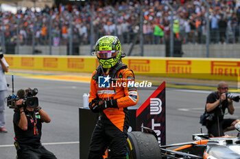 2024-10-19 - Lando Norris (GBR) - McLaren Formula 1 Team - McLaren MCL38 - Mercedes during the Sprint Race of Formula 1 Pirelli United States Grand Prix 2024, scheduled to take place at Circuit of Americas in Austin, TX (USA) Sept 18-20, 2024 - FORMULA 1 PIRELLI UNITED STATES GRAND PRIX 2024 - SPRINT RACE - FORMULA 1 - MOTORS