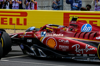 2024-10-19 - Carlos Sainz Jr. (ESP) - Scuderia Ferrari - Ferrari SF-24 - Ferrari during the Sprint Race of Formula 1 Pirelli United States Grand Prix 2024, scheduled to take place at Circuit of Americas in Austin, TX (USA) Sept 18-20, 2024 - FORMULA 1 PIRELLI UNITED STATES GRAND PRIX 2024 - SPRINT RACE - FORMULA 1 - MOTORS