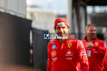 2024-10-19 - Carlos Sainz Jr. (ESP) - Scuderia Ferrari - Ferrari SF-24 - Ferrari during the Sprint Race of Formula 1 Pirelli United States Grand Prix 2024, scheduled to take place at Circuit of Americas in Austin, TX (USA) Sept 18-20, 2024 - FORMULA 1 PIRELLI UNITED STATES GRAND PRIX 2024 - SPRINT RACE - FORMULA 1 - MOTORS