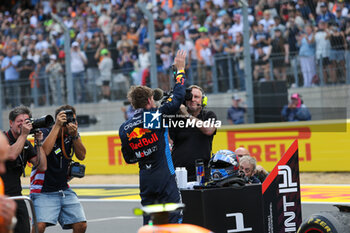 2024-10-19 - Max Verstappen (NED) - Oracle Red Bull Racing - Red Bull RB20 - Honda RBPT during the Sprint Race of Formula 1 Pirelli United States Grand Prix 2024, scheduled to take place at Circuit of Americas in Austin, TX (USA) Sept 18-20, 2024 - FORMULA 1 PIRELLI UNITED STATES GRAND PRIX 2024 - SPRINT RACE - FORMULA 1 - MOTORS