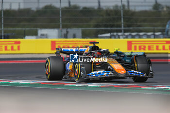 2024-10-19 - Oscar Piastri (AUS) - McLaren Formula 1 Team - McLaren MCL38 - Mercedes
 during the Sprint Race of Formula 1 Pirelli United States Grand Prix 2024, scheduled to take place at Circuit of Americas in Austin, TX (USA) Sept 18-20, 2024 - FORMULA 1 PIRELLI UNITED STATES GRAND PRIX 2024 - SPRINT RACE - FORMULA 1 - MOTORS