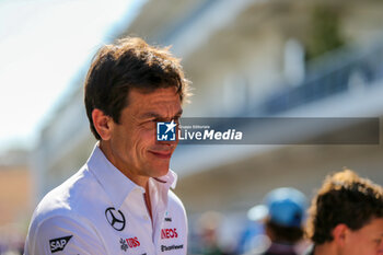 2024-10-19 - Toto Wolff (AUT) - Mercedes F1 Team Principal during the Sprint Race of Formula 1 Pirelli United States Grand Prix 2024, scheduled to take place at Circuit of Americas in Austin, TX (USA) Sept 18-20, 2024 - FORMULA 1 PIRELLI UNITED STATES GRAND PRIX 2024 - SPRINT RACE - FORMULA 1 - MOTORS