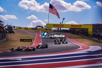 2024-10-19 - Start of Sprint Race of the Formula 1 Pirelli United States Grand Prix 2024, scheduled to take place at Circuit of Americas in Austin, TX (USA) Sept 18-20, 2024 - FORMULA 1 PIRELLI UNITED STATES GRAND PRIX 2024 - SPRINT RACE - FORMULA 1 - MOTORS