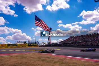 2024-10-19 - Nico Hulkenberg (GER) - MoneyGram Haas F1 Team - Haas VF-24 - Ferrari during Sprint Race of the Formula 1 Pirelli United States Grand Prix 2024, scheduled to take place at Circuit of Americas in Austin, TX (USA) Sept 18-20, 2024 - FORMULA 1 PIRELLI UNITED STATES GRAND PRIX 2024 - SPRINT RACE - FORMULA 1 - MOTORS