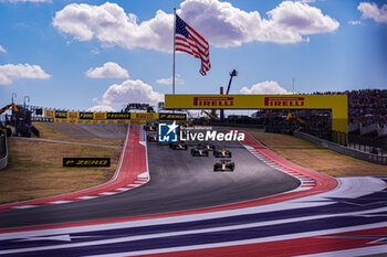 2024-10-19 - Start of Sprint Race of the Formula 1 Pirelli United States Grand Prix 2024, scheduled to take place at Circuit of Americas in Austin, TX (USA) Sept 18-20, 2024 - FORMULA 1 PIRELLI UNITED STATES GRAND PRIX 2024 - SPRINT RACE - FORMULA 1 - MOTORS