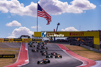 2024-10-19 - Start of Sprint Race of the Formula 1 Pirelli United States Grand Prix 2024, scheduled to take place at Circuit of Americas in Austin, TX (USA) Sept 18-20, 2024 - FORMULA 1 PIRELLI UNITED STATES GRAND PRIX 2024 - SPRINT RACE - FORMULA 1 - MOTORS