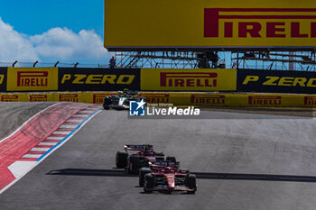 2024-10-19 - Charles Leclerc (MON) - Scuderia Ferrari - Ferrari SF-24 - Ferrari during Sprint Race of the Formula 1 Pirelli United States Grand Prix 2024, scheduled to take place at Circuit of Americas in Austin, TX (USA) Sept 18-20, 2024 - FORMULA 1 PIRELLI UNITED STATES GRAND PRIX 2024 - SPRINT RACE - FORMULA 1 - MOTORS