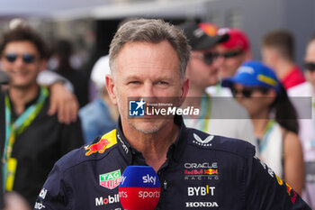 2024-10-19 - Christian Horner (GBR) - RedBull Racing Team Principal during Sprint Race of the Formula 1 Pirelli United States Grand Prix 2024, scheduled to take place at Circuit of Americas in Austin, TX (USA) Sept 18-20, 2024 - FORMULA 1 PIRELLI UNITED STATES GRAND PRIX 2024 - SPRINT RACE - FORMULA 1 - MOTORS