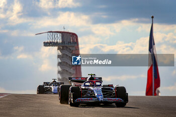 2024-10-19 - Yuki Tsunoda (JPN) - Visa Cash App RB F1 Team - RB VCARB01 - Honda RBPT during Qualify Session of the Formula 1 Pirelli United States Grand Prix 2024, scheduled to take place at Circuit of Americas in Austin, TX (USA) Sept 18-20, 2024 - FORMULA 1 PIRELLI UNITED STATES GRAND PRIX 2024 - QUALIFYING - FORMULA 1 - MOTORS