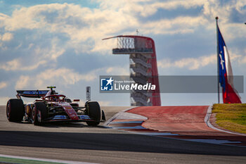 2024-10-19 - Carlos Sainz Jr. (ESP) - Scuderia Ferrari - Ferrari SF-24 - Ferrari during Qualify Session of the Formula 1 Pirelli United States Grand Prix 2024, scheduled to take place at Circuit of Americas in Austin, TX (USA) Sept 18-20, 2024 - FORMULA 1 PIRELLI UNITED STATES GRAND PRIX 2024 - QUALIFYING - FORMULA 1 - MOTORS