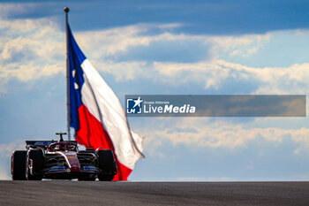 2024-10-19 - Carlos Sainz Jr. (ESP) - Scuderia Ferrari - Ferrari SF-24 - Ferrari during Qualify Session of the Formula 1 Pirelli United States Grand Prix 2024, scheduled to take place at Circuit of Americas in Austin, TX (USA) Sept 18-20, 2024 - FORMULA 1 PIRELLI UNITED STATES GRAND PRIX 2024 - QUALIFYING - FORMULA 1 - MOTORS