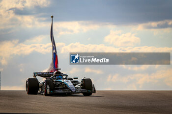 2024-10-19 - George Russell (GBR) - Mercedes-AMG PETRONAS F1 Team - Mercedes W15 - Mercedes E Performance during Qualify Session of the Formula 1 Pirelli United States Grand Prix 2024, scheduled to take place at Circuit of Americas in Austin, TX (USA) Sept 18-20, 2024 - FORMULA 1 PIRELLI UNITED STATES GRAND PRIX 2024 - QUALIFYING - FORMULA 1 - MOTORS