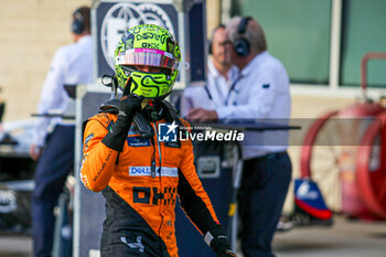 2024-10-19 - Lando Norris (GBR) - McLaren Formula 1 Team - McLaren MCL38 - Mercedes during Qualify Session of the Formula 1 Pirelli United States Grand Prix 2024, scheduled to take place at Circuit of Americas in Austin, TX (USA) Sept 18-20, 2024 - FORMULA 1 PIRELLI UNITED STATES GRAND PRIX 2024 - QUALIFYING - FORMULA 1 - MOTORS