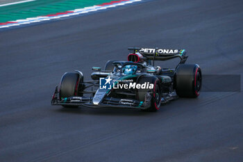 2024-10-19 - George Russell (GBR) - Mercedes-AMG PETRONAS F1 Team - Mercedes W15 - Mercedes E Performance during Qualify session of the Formula 1 Pirelli United States Grand Prix 2024, scheduled to take place at Circuit of Americas in Austin, TX (USA) Sept 18-20, 2024 - FORMULA 1 PIRELLI UNITED STATES GRAND PRIX 2024 - QUALIFYING - FORMULA 1 - MOTORS