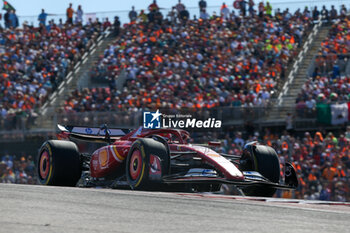 2024-10-20 - Charles Leclerc (MON) - Scuderia Ferrari - Ferrari SF-24 - Ferrari during the Race of Formula 1 Pirelli United States Grand Prix 2024, scheduled to take place at Circuit of Americas in Austin, TX (USA) Sept 18-20, 2024 - FORMULA 1 PIRELLI UNITED STATES GRAND PRIX 2024 - RACE - FORMULA 1 - MOTORS