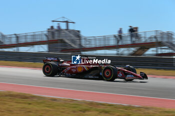 2024-10-20 - Charles Leclerc (MON) - Scuderia Ferrari - Ferrari SF-24 - Ferrari during the Race of Formula 1 Pirelli United States Grand Prix 2024, scheduled to take place at Circuit of Americas in Austin, TX (USA) Sept 18-20, 2024 - FORMULA 1 PIRELLI UNITED STATES GRAND PRIX 2024 - RACE - FORMULA 1 - MOTORS