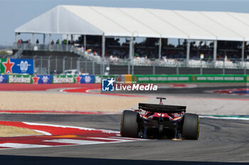 2024-10-20 - Charles Leclerc (MON) - Scuderia Ferrari - Ferrari SF-24 - Ferrari during the Race of Formula 1 Pirelli United States Grand Prix 2024, scheduled to take place at Circuit of Americas in Austin, TX (USA) Sept 18-20, 2024 - FORMULA 1 PIRELLI UNITED STATES GRAND PRIX 2024 - RACE - FORMULA 1 - MOTORS