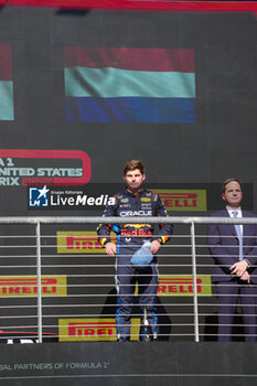 2024-10-20 - PODIUM of the Race of Formula 1 Pirelli United States Grand Prix 2024, scheduled to take place at Circuit of Americas in Austin, TX (USA) Sept 18-20, 2024 - FORMULA 1 PIRELLI UNITED STATES GRAND PRIX 2024 - RACE - FORMULA 1 - MOTORS