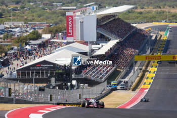 2024-10-20 - Nico Hulkenberg (GER) - MoneyGram Haas F1 Team - Haas VF-24 - Ferrari during the Race of Formula 1 Pirelli United States Grand Prix 2024, scheduled to take place at Circuit of Americas in Austin, TX (USA) Sept 18-20, 2024 - FORMULA 1 PIRELLI UNITED STATES GRAND PRIX 2024 - RACE - FORMULA 1 - MOTORS