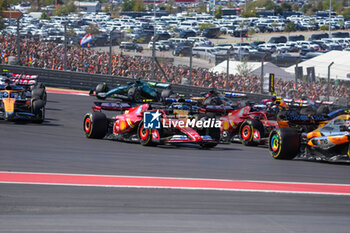 2024-10-20 - START during the Race of Formula 1 Pirelli United States Grand Prix 2024, scheduled to take place at Circuit of Americas in Austin, TX (USA) Sept 18-20, 2024 - FORMULA 1 PIRELLI UNITED STATES GRAND PRIX 2024 - RACE - FORMULA 1 - MOTORS