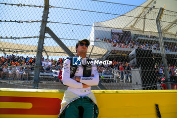 2024-10-20 - Lance Stroll (CAN) - Aston Martin Aramco F1 Team - Aston Martin AMR24 - Mercedes during the Race of Formula 1 Pirelli United States Grand Prix 2024, scheduled to take place at Circuit of Americas in Austin, TX (USA) Sept 18-20, 2024 - FORMULA 1 PIRELLI UNITED STATES GRAND PRIX 2024 - RACE - FORMULA 1 - MOTORS