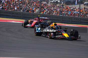 2024-10-20 - Max Verstappen (NED) - Oracle Red Bull Racing - Red Bull RB20 - Honda RBPT during the Race of Formula 1 Pirelli United States Grand Prix 2024, scheduled to take place at Circuit of Americas in Austin, TX (USA) Sept 18-20, 2024 - FORMULA 1 PIRELLI UNITED STATES GRAND PRIX 2024 - RACE - FORMULA 1 - MOTORS