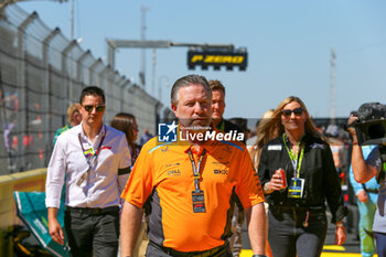 2024-10-20 - Zak Brown (USA) - CEO McLaren Racing during the Race of Formula 1 Pirelli United States Grand Prix 2024, scheduled to take place at Circuit of Americas in Austin, TX (USA) Sept 18-20, 2024 - FORMULA 1 PIRELLI UNITED STATES GRAND PRIX 2024 - RACE - FORMULA 1 - MOTORS