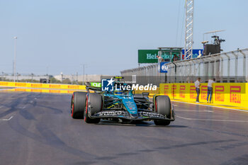 2024-10-20 - Fernando Alonso (ESP) - Aston Martin Aramco F1 Team - Aston Martin AMR24 - Mercedes during the Race of Formula 1 Pirelli United States Grand Prix 2024, scheduled to take place at Circuit of Americas in Austin, TX (USA) Sept 18-20, 2024 - FORMULA 1 PIRELLI UNITED STATES GRAND PRIX 2024 - RACE - FORMULA 1 - MOTORS