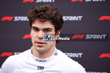 2024-10-19 - STROLL Lance (can), Aston Martin F1 Team AMR24, portrait during the Formula 1 Pirelli United States Grand Prix 2024, 19th round of the 2024 Formula One World Championship from October 18 to 20, 2024 on the Circuit of the Americas, in Austin, United States of America - F1 - US GRAND PRIX 2024 - FORMULA 1 - MOTORS